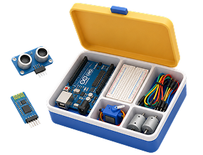 Perk icon — electronics starter kit in a case (Latest kits and tools)