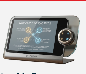 Perk icon — IoT home hub display (Mentorship Program)